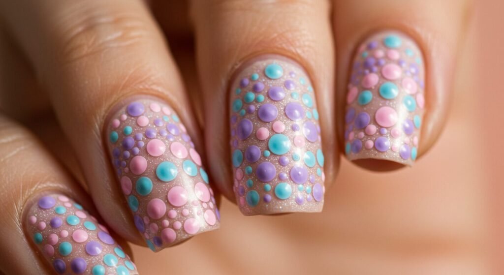 Dot nail art designs