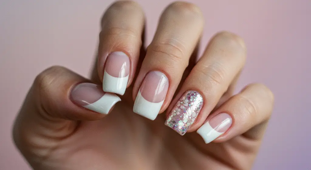 French Nail Art Designs