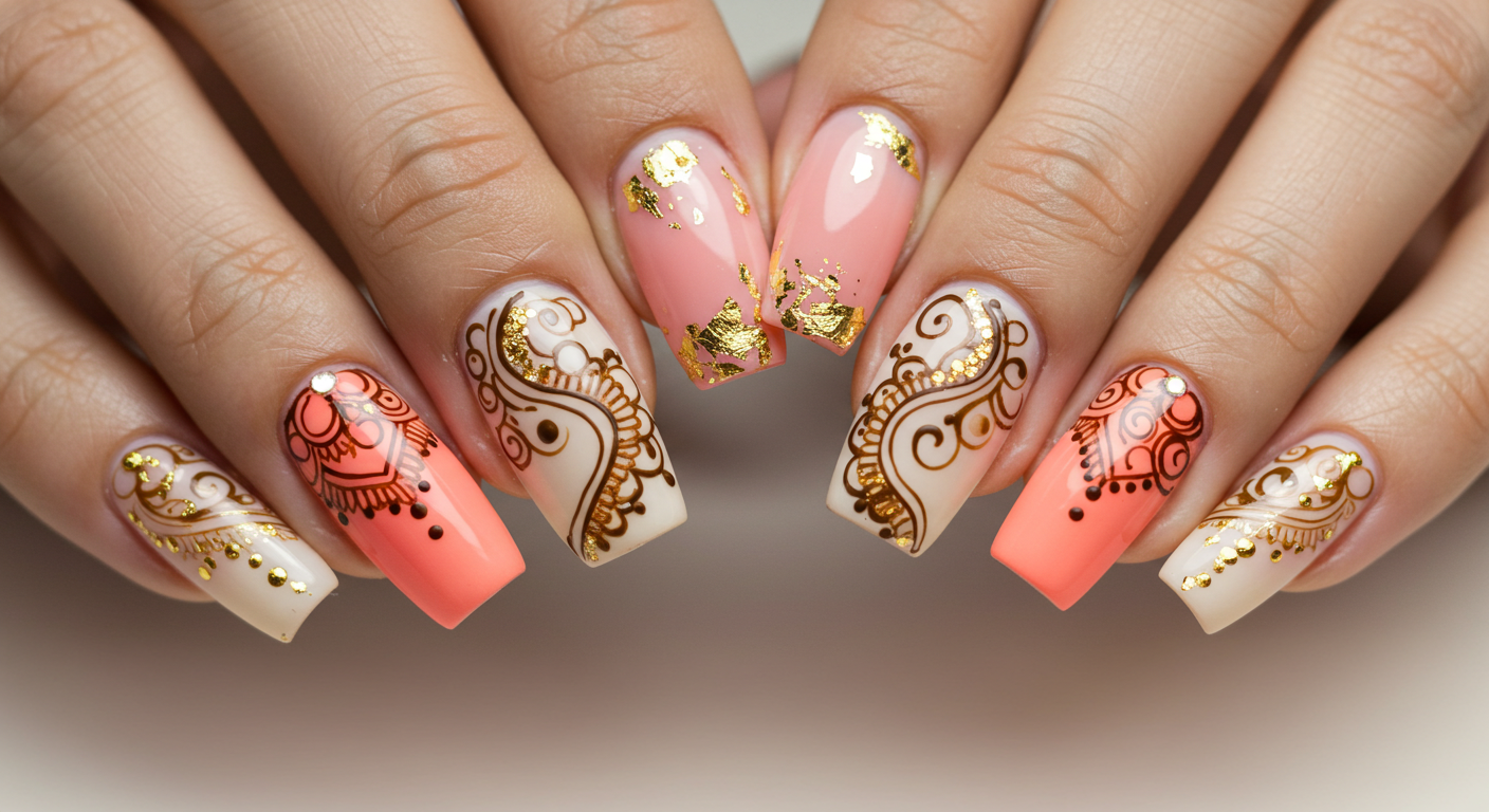 Karwa Chauth Special Nail Arts