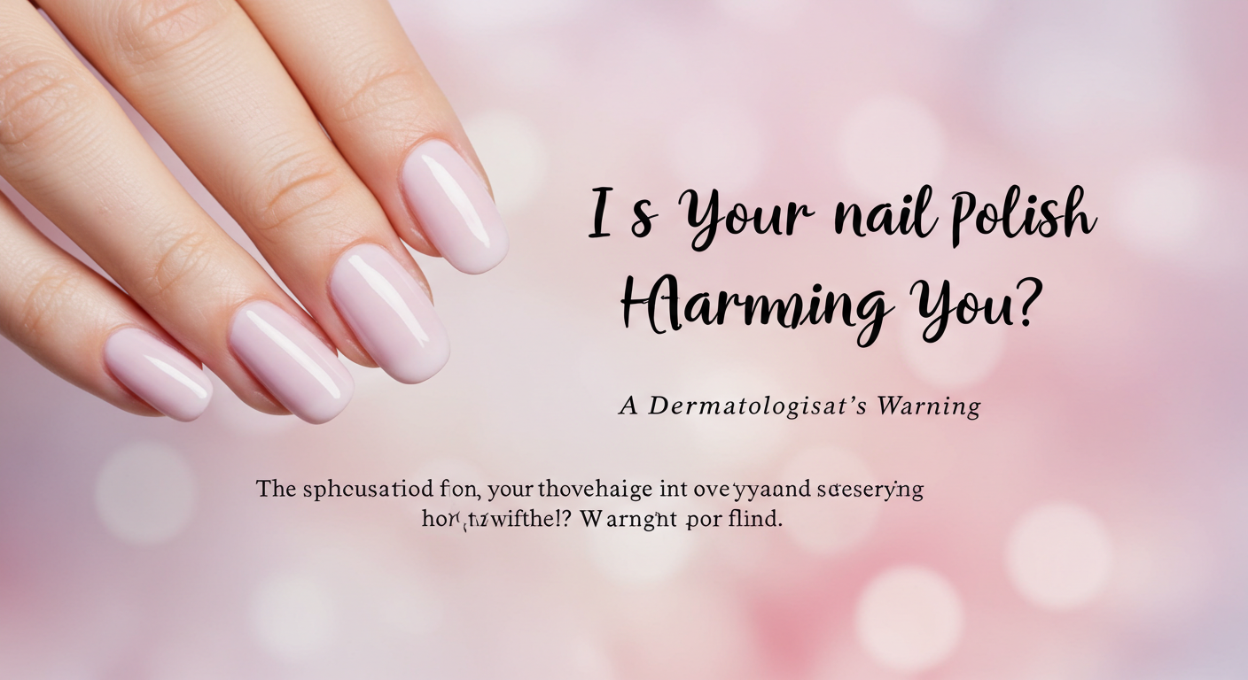 Is Your Nail Polish Harming You A Dermatologist's explain