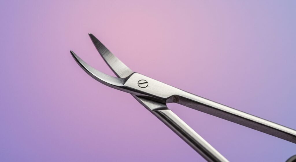 Curved Nail Scissors by beautyoura