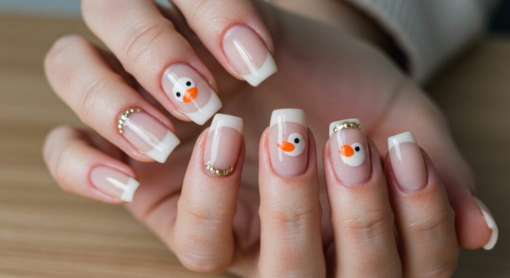Duck Shape Nail by beautyoura