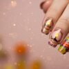 Lohri special nail art design