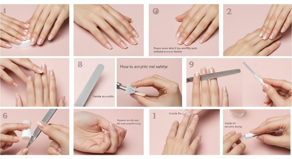 Remove Acrylic Nails by beautyoura