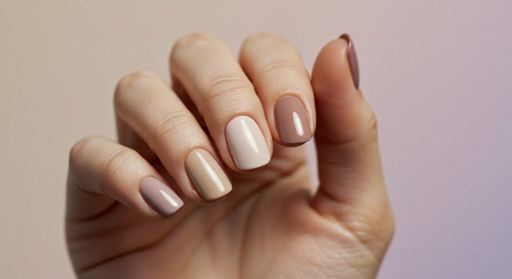 Solid Color Sophistication nails by beautyoura