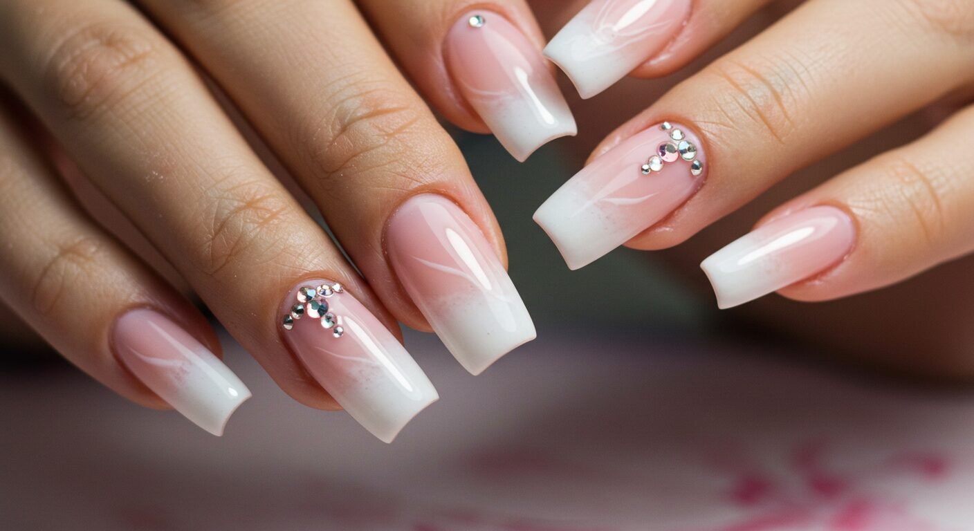 ballerina shaped nails simple by beautyoura