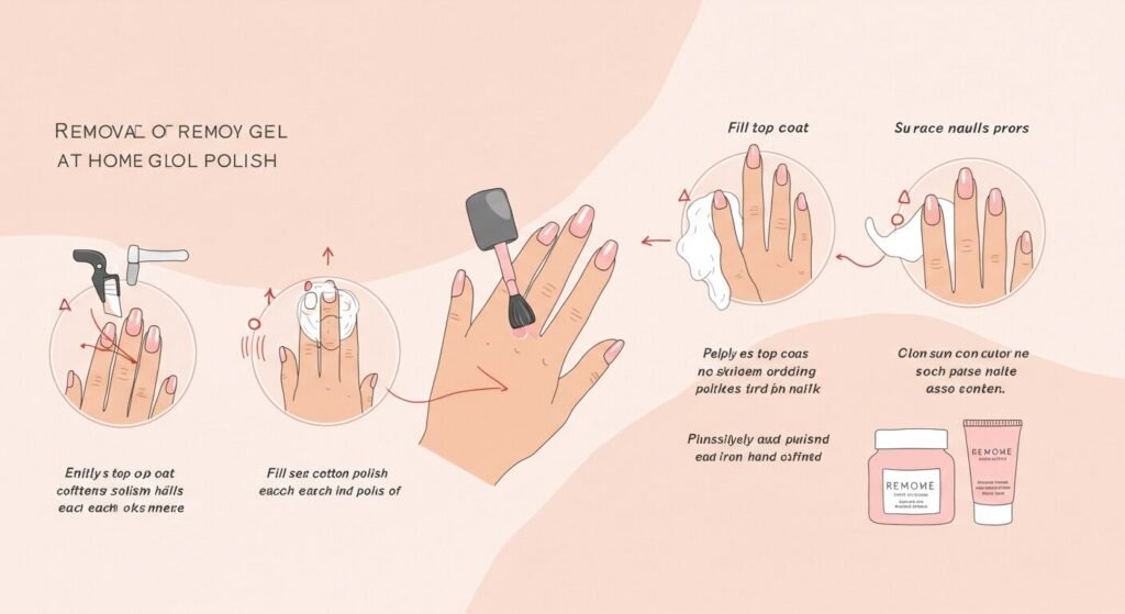 gel polish removal methods by beautyoura